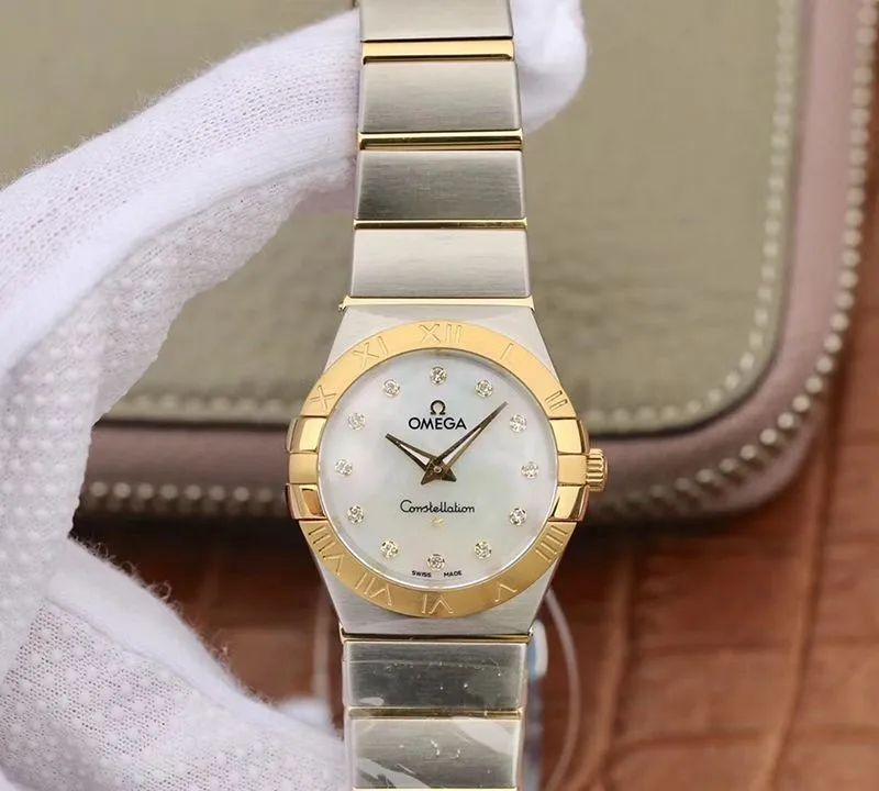 Omega Constellation 27mm Quartz Ladies 1371.71.00 TW Factory 1:1 Best Edition Replica Watch Swiss Eta Quartz 1376